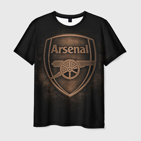 Мужская футболка 3D с принтом Arsenal в Кировске, 100% полиэфир | прямой крой, круглый вырез горловины, длина до линии бедер | arsenal | arsenal fc | the gunners | английский клуб | арсенал | лондон | лондонский арсенал | премьер лига | футбол | футболист | футбольный клуб