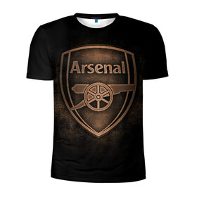 Мужская футболка 3D спортивная с принтом Arsenal в Кировске, 100% полиэстер с улучшенными характеристиками | приталенный силуэт, круглая горловина, широкие плечи, сужается к линии бедра | arsenal | arsenal fc | the gunners | английский клуб | арсенал | лондон | лондонский арсенал | премьер лига | футбол | футболист | футбольный клуб