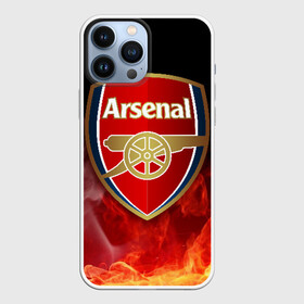 Чехол для iPhone 13 Pro Max с принтом Arsenal в Кировске,  |  | Тематика изображения на принте: arsenal | arsenal fc | the gunners | английский клуб | арсенал | лондон | лондонский арсенал | премьер лига | футбол | футболист | футбольный клуб