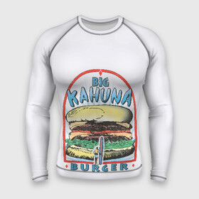 Мужской рашгард 3D с принтом Big Kahuna Burger в Кировске,  |  | big kahuna | burger | kahuna | pulp fiction | голливуд | кино | криминальное чтиво