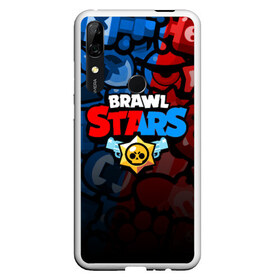 Чехол для Honor P Smart Z с принтом BRAWL STARS в Кировске, Силикон | Область печати: задняя сторона чехла, без боковых панелей | android | brawl stars | colt | crow | games | leon | penny | poco. | shelly | spike | wanted | брав | бравл старс | звезды | игры | мобильные игры | старс