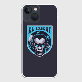 Чехол для iPhone 13 mini с принтом EL CUCUY в Кировске,  |  | cucuy | el cucuy | mma | tony ferguson | ufc | бабайка | бугимен | конор | мма | орел | тони | тони фергюсон | хабиб | эль кукуй | юфс