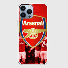Чехол для iPhone 13 Pro Max с принтом Arsenal в Кировске,  |  | Тематика изображения на принте: arsenal | arsenal fc | the gunners | английский клуб | арсенал | лондон | лондонский арсенал | премьер лига | футбол | футболист | футбольный клуб