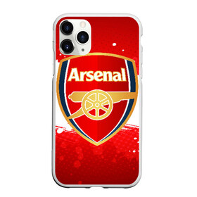 Чехол для iPhone 11 Pro Max матовый с принтом Arsenal в Кировске, Силикон |  | arsenal | arsenal fc | the gunners | английский клуб | арсенал | лондон | лондонский арсенал | премьер лига | футбол | футболист | футбольный клуб