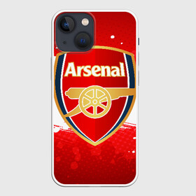 Чехол для iPhone 13 mini с принтом Arsenal в Кировске,  |  | arsenal | arsenal fc | the gunners | английский клуб | арсенал | лондон | лондонский арсенал | премьер лига | футбол | футболист | футбольный клуб