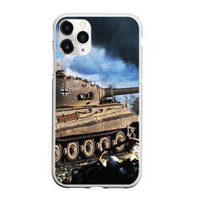 Чехол для iPhone 11 Pro матовый с принтом ТАНК в Кировске, Силикон |  | game | tank | war | боевой танк | война | выстрел | дым | игра | искры | огонь | пламя | танк | танкист | техника