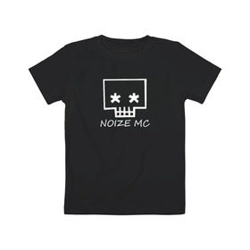 Детская футболка хлопок с принтом Noize MC в Кировске, 100% хлопок | круглый вырез горловины, полуприлегающий силуэт, длина до линии бедер | Тематика изображения на принте: music | noize mc | rap | trend | музыка | новинки | рэп | тренды