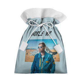 Подарочный 3D мешок с принтом Noize MC в Кировске, 100% полиэстер | Размер: 29*39 см | Тематика изображения на принте: music | noize | noize mc | rap | все как у людей | музыка | музыкант | надпись | нойз | нойз мс | рэп