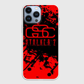 Чехол для iPhone 13 Pro Max с принтом Stalker GSC red в Кировске,  |  | Тематика изображения на принте: gsc game world | stalker | stalker 2 | stalker 2 дата | stalker 2 прохождение | stalker red | stalker майка | скачать stalker 2 | сталкер | сталкер майка | сталкер свидшот