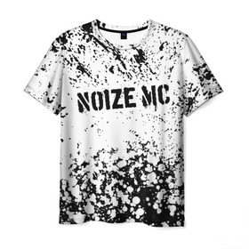 Мужская футболка 3D с принтом NOIZE MC в Кировске, 100% полиэфир | прямой крой, круглый вырез горловины, длина до линии бедер | noize mc | rap | все как у людей | гой еси | нойз мс | рэп | чайлдфри.