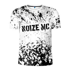 Мужская футболка 3D спортивная с принтом NOIZE MC в Кировске, 100% полиэстер с улучшенными характеристиками | приталенный силуэт, круглая горловина, широкие плечи, сужается к линии бедра | noize mc | rap | все как у людей | гой еси | нойз мс | рэп | чайлдфри.