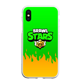 Чехол для iPhone XS Max матовый с принтом BRAWL STARS LEON в Кировске, Силикон | Область печати: задняя сторона чехла, без боковых панелей | brawl stars | bull | colt | leon | stars | берли | бо | брок | ворон | джесси | динамайк | дэррил | кольт | леон | мортис | нита | пайпер | пенни | поко | пэм | рикошет | спайк | тара | фрэнк | шелли | эль примо