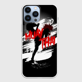 Чехол для iPhone 13 Pro Max с принтом Muay Thai в Кировске,  |  | Тематика изображения на принте: blood | blood sport | box | boxing | martial | muai | muai thai | thai box | thailand | боевое искуство | бои | бокс | драка | кикбоксинг | кровавый спорт | муай тай | муай тхай | спорт | тайланд | тайский бокс