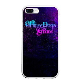 Чехол для iPhone 7Plus/8 Plus матовый с принтом Three Days Grace в Кировске, Силикон | Область печати: задняя сторона чехла, без боковых панелей | 3 days grace | 3dg | alternative metal | alternative rock | hard rock | nu metal | post grunge | tdg | three day grace | three days grase | tre days grace | альтернатива | гранж | метал | рок | хард рок | хэви