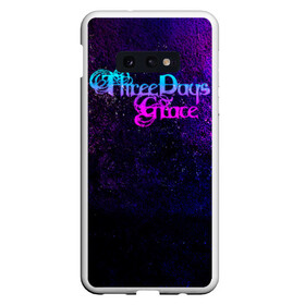 Чехол для Samsung S10E с принтом Three Days Grace в Кировске, Силикон | Область печати: задняя сторона чехла, без боковых панелей | 3 days grace | 3dg | alternative metal | alternative rock | hard rock | nu metal | post grunge | tdg | three day grace | three days grase | tre days grace | альтернатива | гранж | метал | рок | хард рок | хэви