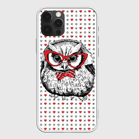 Чехол для iPhone 12 Pro Max с принтом Мудрая сова в очках в Кировске, Силикон |  | бабочки | мудрая | мудрость | наука | начитанная | очки | птица | сова | совенок | совушка | умная