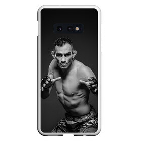 Чехол для Samsung S10E с принтом Tony Ferguson в Кировске, Силикон | Область печати: задняя сторона чехла, без боковых панелей | el cucuy | ferguson | goin diamond | mma | tony | ufc | бабай. бабайка | бокс | борьба | джиу джитсу | тони | фергюсон | эль кукуй