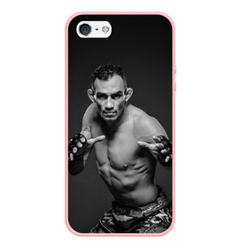 Чехол для iPhone 5/5S матовый с принтом Tony Ferguson в Кировске, Силикон | Область печати: задняя сторона чехла, без боковых панелей | el cucuy | ferguson | goin diamond | mma | tony | ufc | бабай. бабайка | бокс | борьба | джиу джитсу | тони | фергюсон | эль кукуй