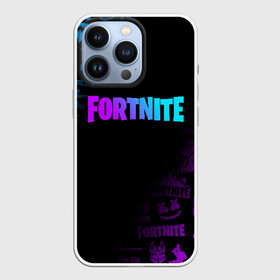 Чехол для iPhone 13 Pro с принтом FORTNITE 10 СЕЗОН в Кировске,  |  | Тематика изображения на принте: fortnite | fortnite 2 | fortnite x маршмелло | ikonik | marshmello | ninja | ninja streamer | иконик | ниндзя | пили | фортнайт | фортнайт 2 | фортнайт глава 2