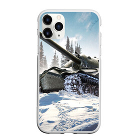 Чехол для iPhone 11 Pro матовый с принтом ТАНК WINTER в Кировске, Силикон |  | game | tank | war | боевой танк | война | выстрел | дым | игра | искры | огонь | пламя | танк | танки | танкист | техника