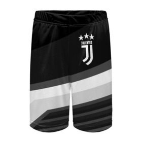 Детские спортивные шорты 3D с принтом Juventus в Кировске,  100% полиэстер
 | пояс оформлен широкой мягкой резинкой, ткань тянется
 | calcio | club | cr7 | cristiano ronaldo | dybala | football | full highlights | goals | italia | juventus | napoli | roma | serie a | белый | италия | клуб | форма | черный | ювентус