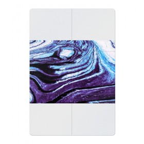 Магнитный плакат 2Х3 с принтом Фиолетовые краски металлик в Кировске, Полимерный материал с магнитным слоем | 6 деталей размером 9*9 см | 