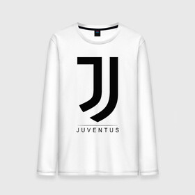 Мужской лонгслив хлопок с принтом JUVENTUS в Кировске, 100% хлопок |  | cr7 | juve | juventus | ronaldo | роналдо | ювентус