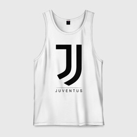 Мужская майка хлопок с принтом JUVENTUS в Кировске, 100% хлопок |  | cr7 | juve | juventus | ronaldo | роналдо | ювентус