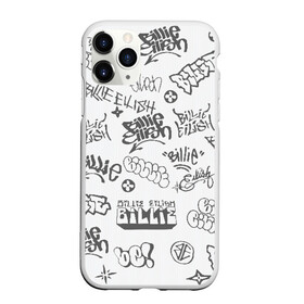 Чехол для iPhone 11 Pro матовый с принтом Billie Eilish Graffiti Gray в Кировске, Силикон |  | billie | eilish | graffiti | grunge | айлиш | беляш | беляшик | билли | биляш | граффити | татуировки
