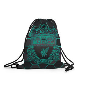 Рюкзак-мешок 3D с принтом Liverpool F.C. в Кировске, 100% полиэстер | плотность ткани — 200 г/м2, размер — 35 х 45 см; лямки — толстые шнурки, застежка на шнуровке, без карманов и подкладки | 