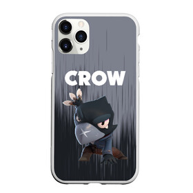 Чехол для iPhone 11 Pro Max матовый с принтом BRAWL STARS CROW в Кировске, Силикон |  | android | brawl stars | colt | crow | games | leon | penny | poco. | shelly | spike | wanted | брав | бравл старс | звезды | игры | мобильные игры | старс