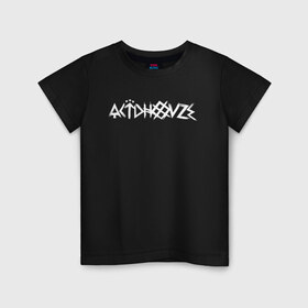 Детская футболка хлопок с принтом ATL ACIDHOUZE в Кировске, 100% хлопок | круглый вырез горловины, полуприлегающий силуэт, длина до линии бедер | Тематика изображения на принте: 