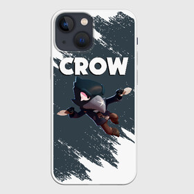 Чехол для iPhone 13 mini с принтом BRAWL STARS CROW в Кировске,  |  | brawl stars | bull | colt | crow | leon | stars | берли | бо | брок | ворон | джесси | динамайк | дэррил | кольт | леон | мортис | нита | пайпер | пенни | поко | пэм | рикошет | спайк | фрэнк | шелли | эль примо