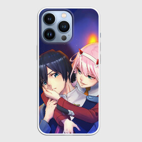 Чехол для iPhone 13 Pro с принтом Darling pair в Кировске,  |  | 02 | anime | darling in the franxx | hiro | manga | zero two | аниме | ахегао | любимый во франксе | манга | милый во франксе | ноль два | хиро