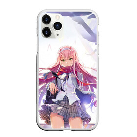 Чехол для iPhone 11 Pro матовый с принтом Darling In The Franxx в Кировске, Силикон |  | 02 | anime | darling in the franxx | hiro | manga | zero two | аниме | ахегао | любимый во франксе | манга | милый во франксе | ноль два | хиро