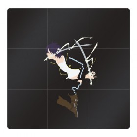 Магнитный плакат 3Х3 с принтом Yato в Кировске, Полимерный материал с магнитным слоем | 9 деталей размером 9*9 см | god of calamity | noragami | shinki | yato | yatogami | бездомный бог | бог бедствия | шинки | ято