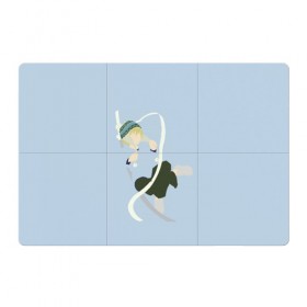 Магнитный плакат 3Х2 с принтом Yukine в Кировске, Полимерный материал с магнитным слоем | 6 деталей размером 9*9 см | noragami | shinki | yukine | бездомный бог | секки | шинки | юки | юкине | юкинэ