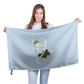 Флаг 3D с принтом Yukine в Кировске, 100% полиэстер | плотность ткани — 95 г/м2, размер — 67 х 109 см. Принт наносится с одной стороны | noragami | shinki | yukine | бездомный бог | секки | шинки | юки | юкине | юкинэ
