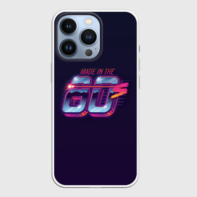 Чехол для iPhone 13 Pro с принтом Made in the 80s в Кировске,  |  | 80 | cyber | game | hotline | hotlinemiami | maiami | music | outrun | retro | retrowave | synth | synthwave | игра | кибер | ретро