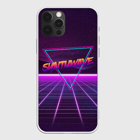 Чехол для iPhone 12 Pro Max с принтом SYNTHWAVE RETROWAVE в Кировске, Силикон |  | Тематика изображения на принте: hotline miami | neon | outrun | outrun electro | retrowave | synth | synthwave | неон | хотлайн майами