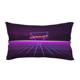 Подушка 3D антистресс с принтом SYNTHWAVE / RETROWAVE в Кировске, наволочка — 100% полиэстер, наполнитель — вспененный полистирол | состоит из подушки и наволочки на молнии | hotline miami | neon | outrun | outrun electro | retrowave | synth | synthwave | неон | хотлайн майами