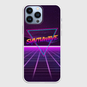 Чехол для iPhone 13 Pro Max с принтом SYNTHWAVE   RETROWAVE в Кировске,  |  | Тематика изображения на принте: hotline miami | neon | outrun | outrun electro | retrowave | synth | synthwave | неон | хотлайн майами