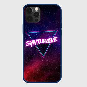 Чехол для iPhone 12 Pro с принтом SYNTHWAVE / RETROWAVE в Кировске, силикон | область печати: задняя сторона чехла, без боковых панелей | hotline miami | neon | outrun | outrun electro | retrowave | synth | synthwave | неон | хотлайн майами