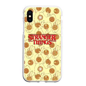 Чехол для iPhone XS Max матовый с принтом Stranger Thing Pancakes в Кировске, Силикон | Область печати: задняя сторона чехла, без боковых панелей | beyond | eleven | hopper | jane | mike | stranger | things | wheeler | дастин | дела | джейн | загадочные | майк | одиннадцать | очень | события | странные | уилер | хендерсон | хоппер