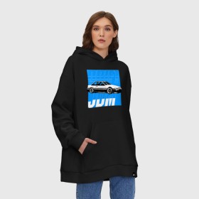 Худи SuperOversize хлопок с принтом Drift JDM в Кировске, 70% хлопок, 30% полиэстер, мягкий начес внутри | карман-кенгуру, эластичная резинка на манжетах и по нижней кромке, двухслойный капюшон
 | bosozoku | bosozoku style | drag | drift | japan style | jdm | босудзоку | босузоку | дрифт