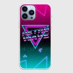 Чехол для iPhone 13 Pro Max с принтом SYNTHWAVE   RETROWAVE в Кировске,  |  | Тематика изображения на принте: hotline miami | neon | new retro wave | outrun | outrun electro | retro | retrowave | synth | synthwave | неон | ретро | хотлайн майами