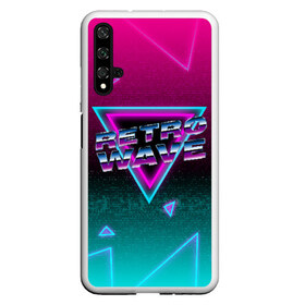 Чехол для Honor 20 с принтом SYNTHWAVE RETROWAVE в Кировске, Силикон | Область печати: задняя сторона чехла, без боковых панелей | hotline miami | neon | new retro wave | outrun | outrun electro | retro | retrowave | synth | synthwave | неон | ретро | хотлайн майами