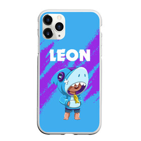 Чехол для iPhone 11 Pro Max матовый с принтом BRAWL STARS LEON SHARK в Кировске, Силикон |  | android | brawl stars | colt | crow | games | leon | penny | poco. | shelly | spike | wanted | брав | бравл старс | звезды | игры | мобильные игры | старс