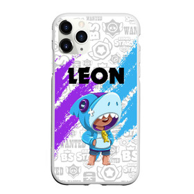 Чехол для iPhone 11 Pro Max матовый с принтом BRAWL STARS LEON SHARK в Кировске, Силикон |  | android | brawl stars | colt | crow | games | leon | penny | poco. | shelly | spike | wanted | брав | бравл старс | звезды | игры | мобильные игры | старс