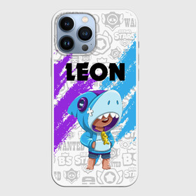 Чехол для iPhone 13 Pro Max с принтом BRAWL STARS LEON SHARK в Кировске,  |  | android | brawl stars | colt | crow | games | leon | penny | poco. | shelly | spike | wanted | брав | бравл старс | звезды | игры | мобильные игры | старс